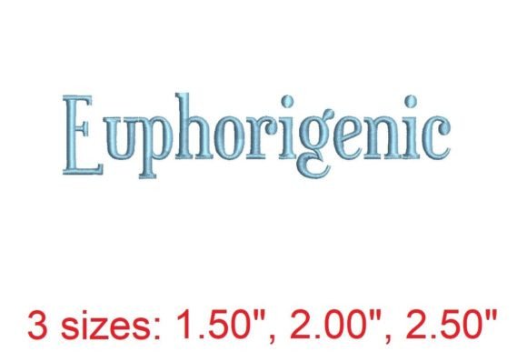 Euphorigenic Embroidery Font: A Designer’s Review