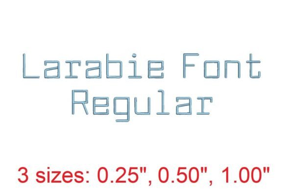 Larabie Font LT Embroidery: A Designer’s Review