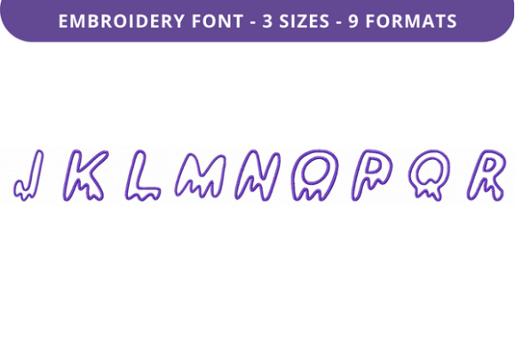Review: Drippy Ghost Font J–R for Branding