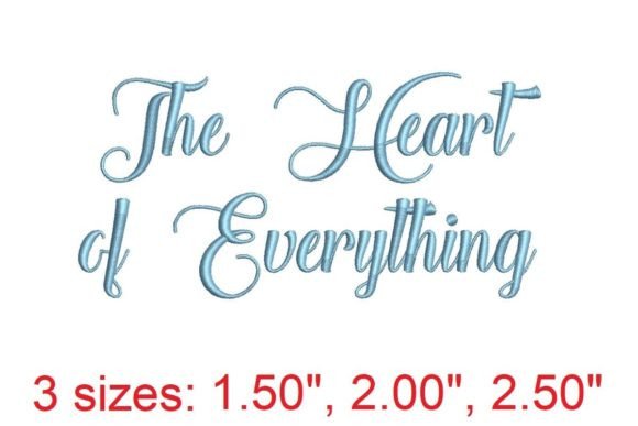 Review: The Heart of Everything Font