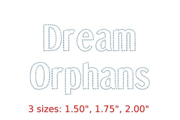 Reviewing Dream Orphans Bean Stitch Font