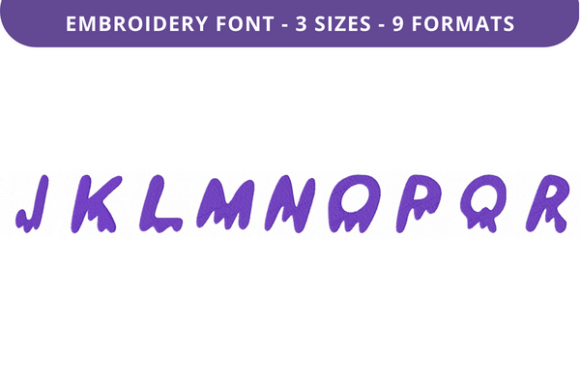 Reviewing Drippy Ghost Font J to R for Holiday Sales