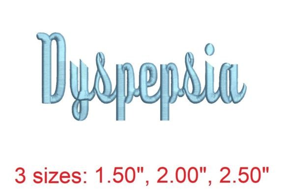 Reviewing Dyspepsia Embroidery Font for Designers