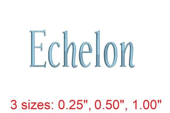 Reviewing Echelon Embroidery Font for Gifts