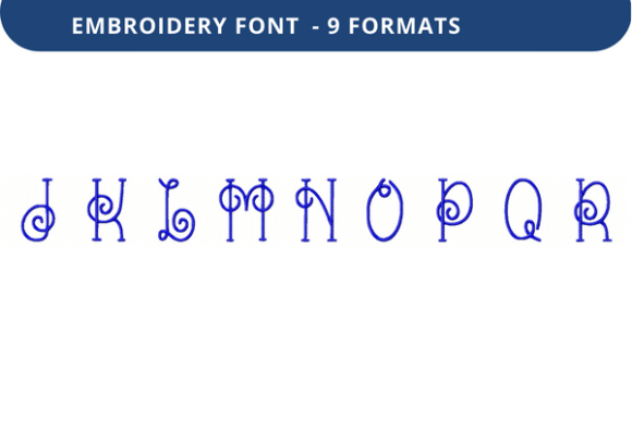 Vine Nouveau Font J to R: A Holiday Design Review